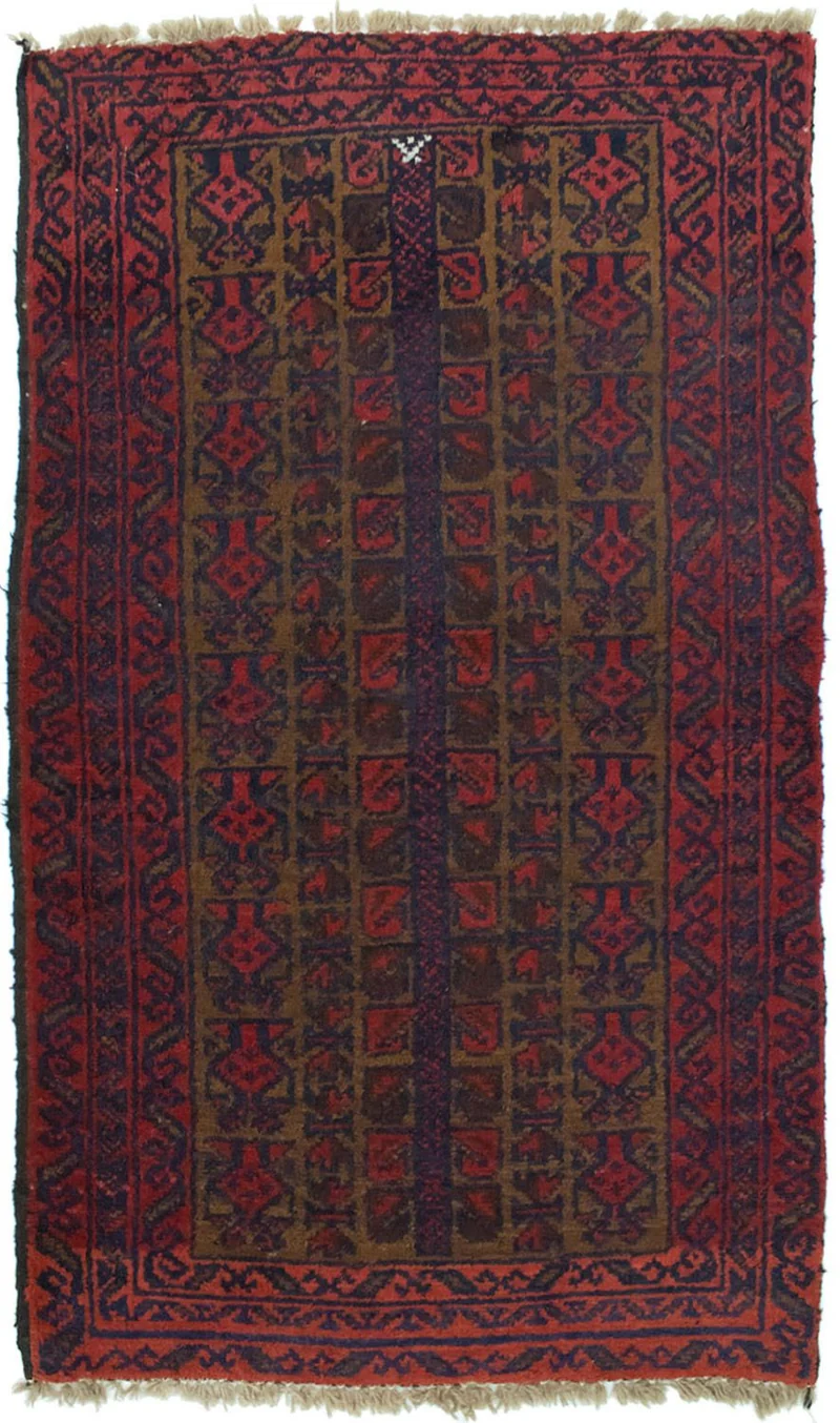 Belutsch Teppich 74x126cm - Orientteppich