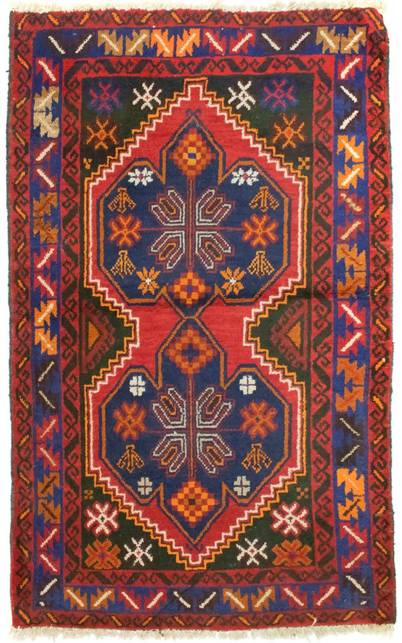 Belutsch Teppich 88x130cm - Orientteppich