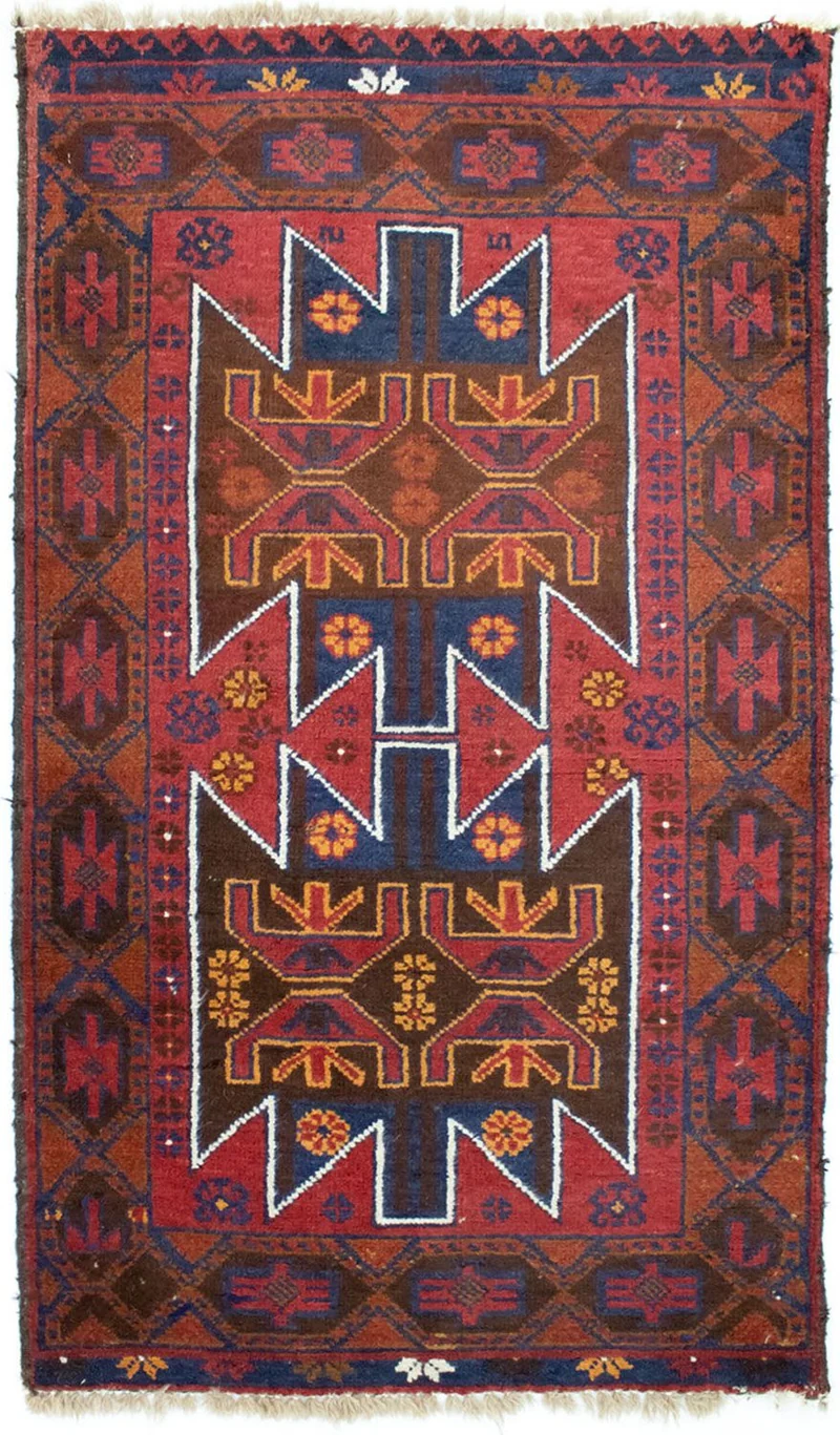 Belutsch Teppich 79x133cm - Orientteppich