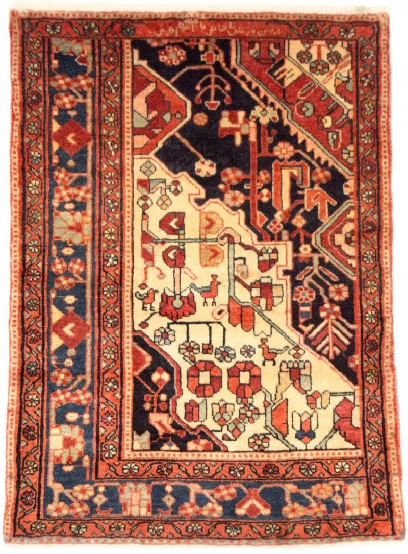 Nahavand Teppich 90x127cm - Perserteppich
