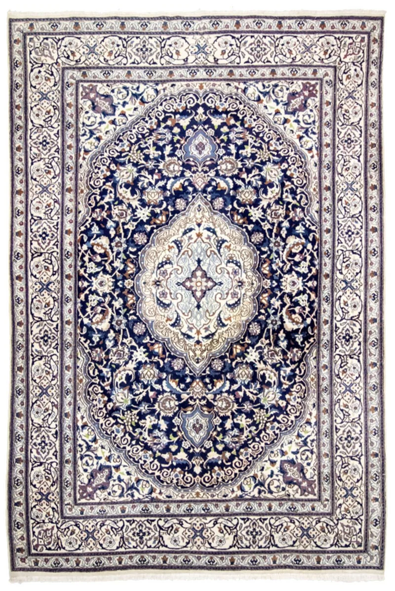 Perserteppich - Nain - Royal 199 x 291 cm Wohnzimmer Teppich
