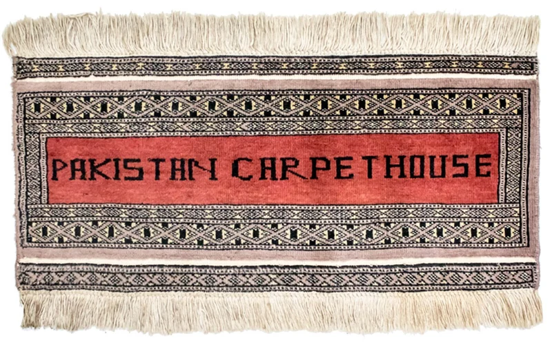 Pakistan Teppich 30x68cm - Orientteppich