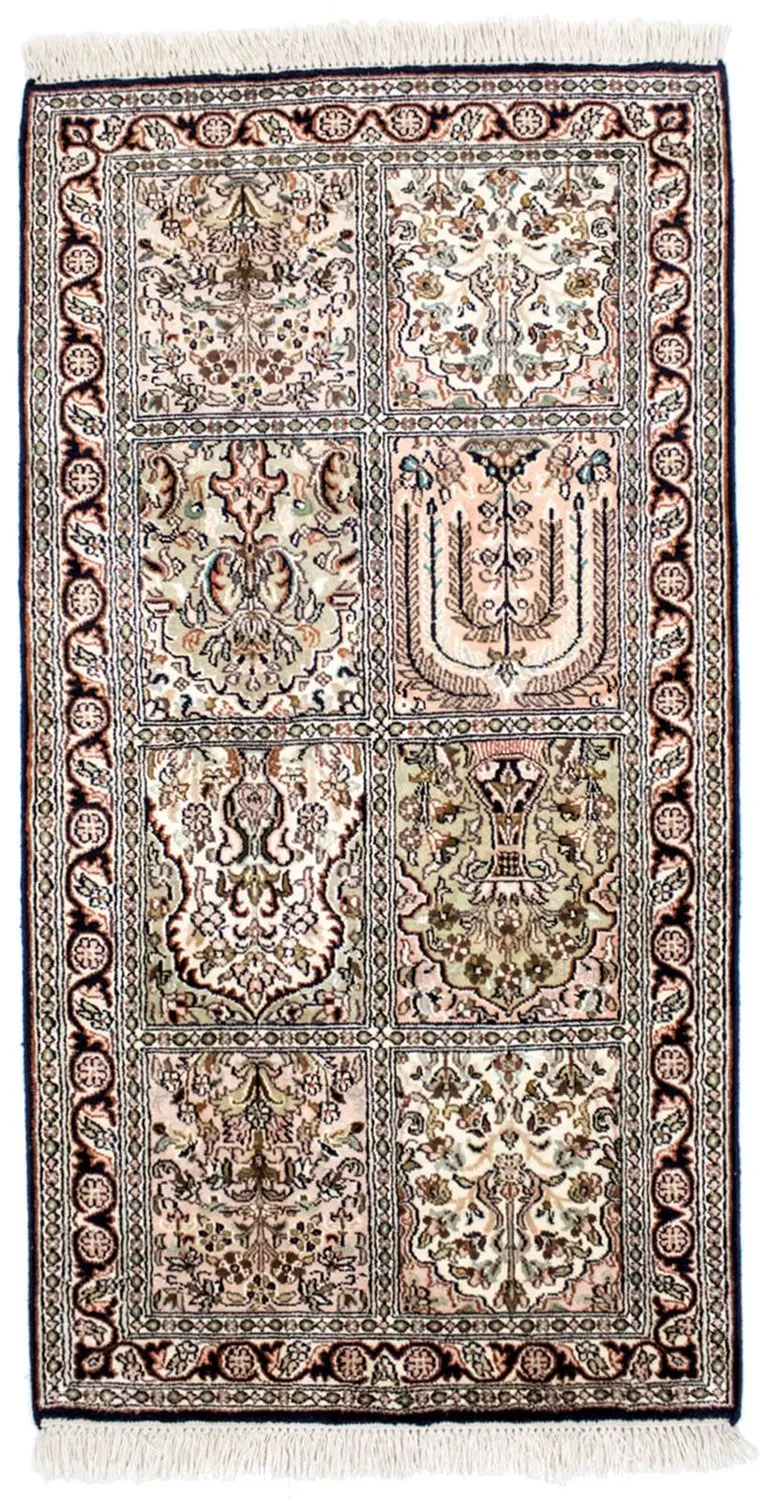 Kaschmir Seide Teppich 65x124cm - Orientteppich