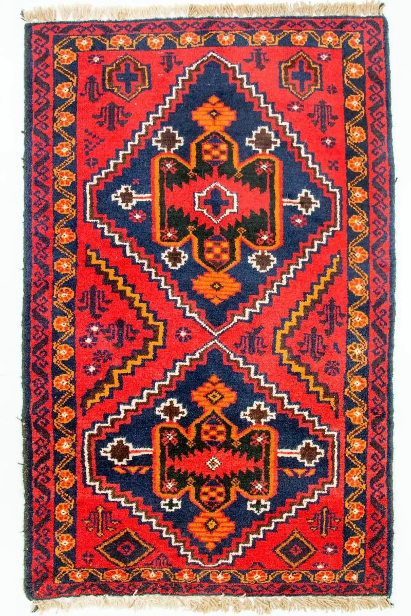 Belutsch Teppich 72x125cm - Orientteppich