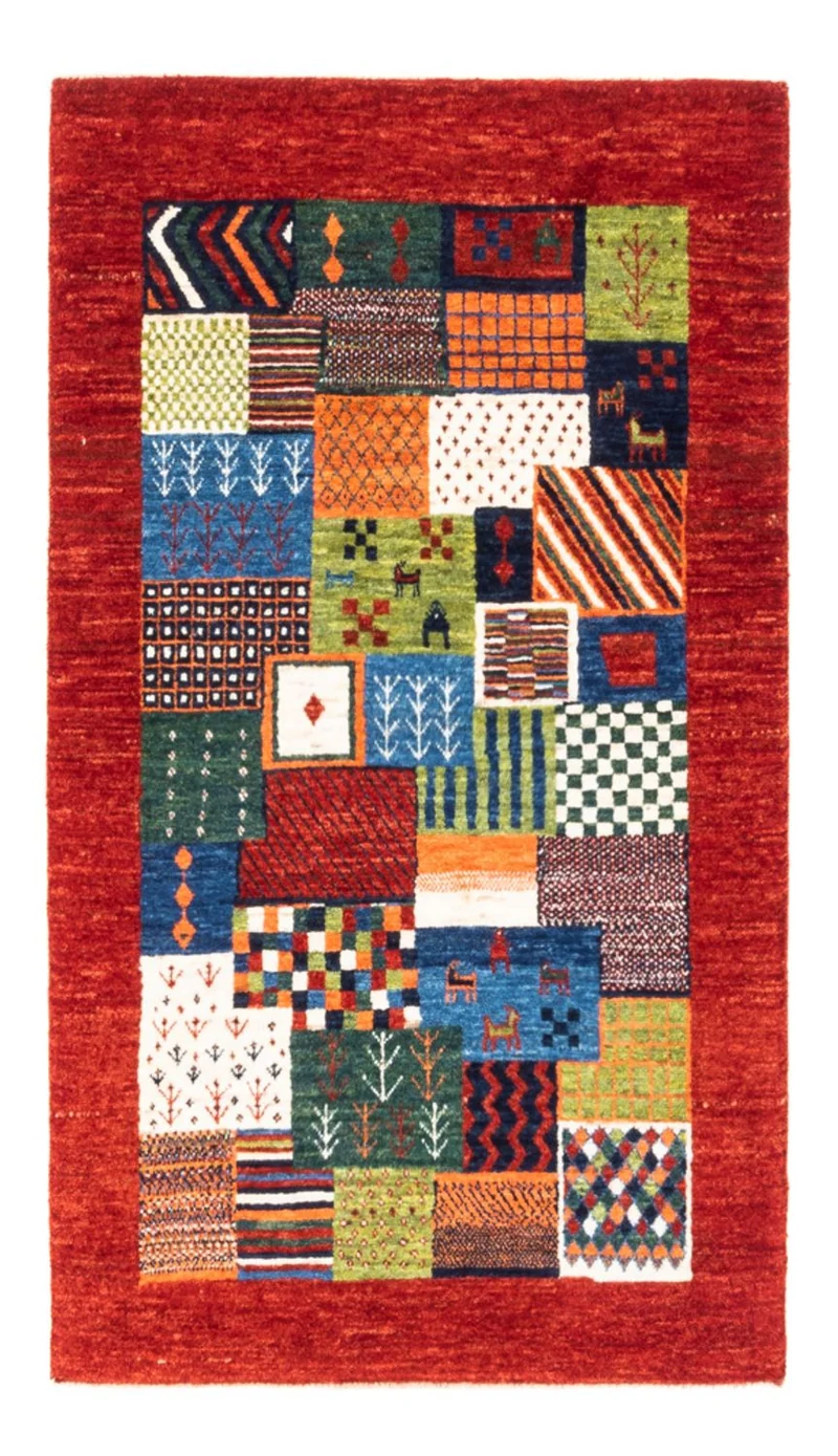 Gabbeh Teppich - Loribaft Perser - Royal - 81 x 131 cm - mehrfarbig