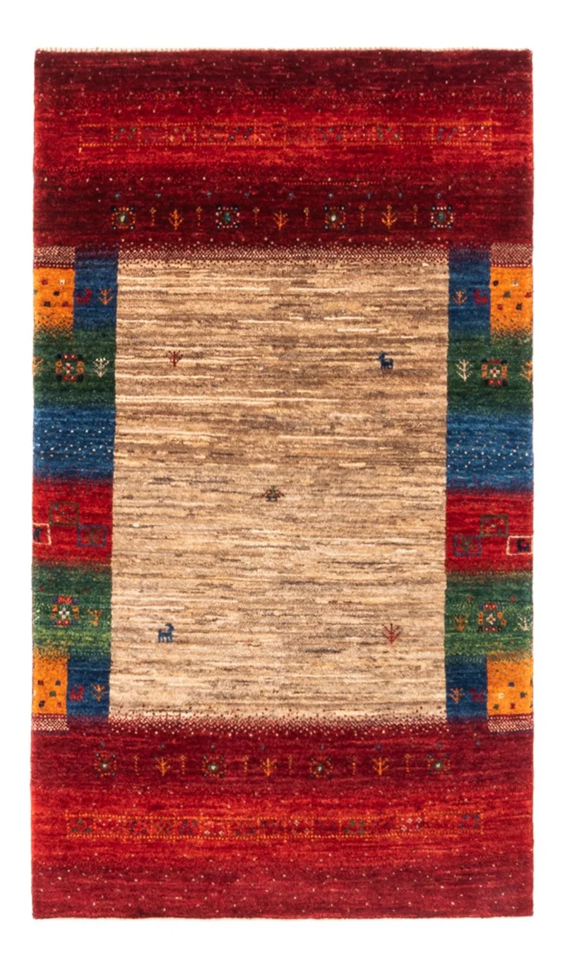 Gabbeh Teppich - Loribaft Perser - Royal - 85 x 136 cm - mehrfarbig
