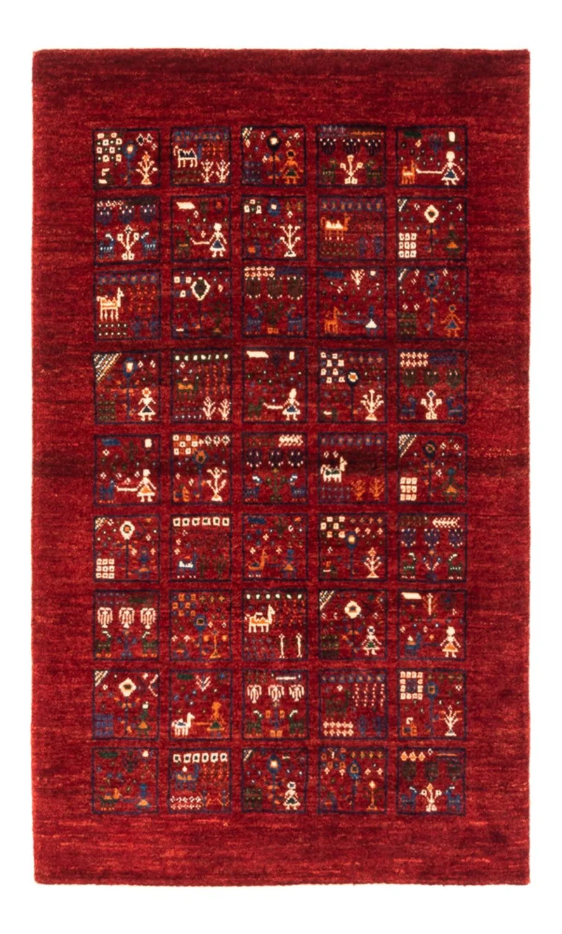 Gabbeh Teppich - Loribaft Perser - Royal - 83 x 133 cm - mehrfarbig