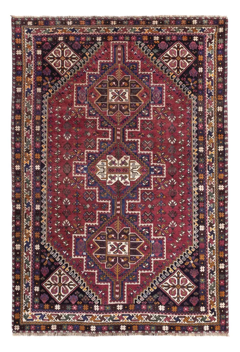 Ghashghai Teppich 180x254cm - Perserteppich
