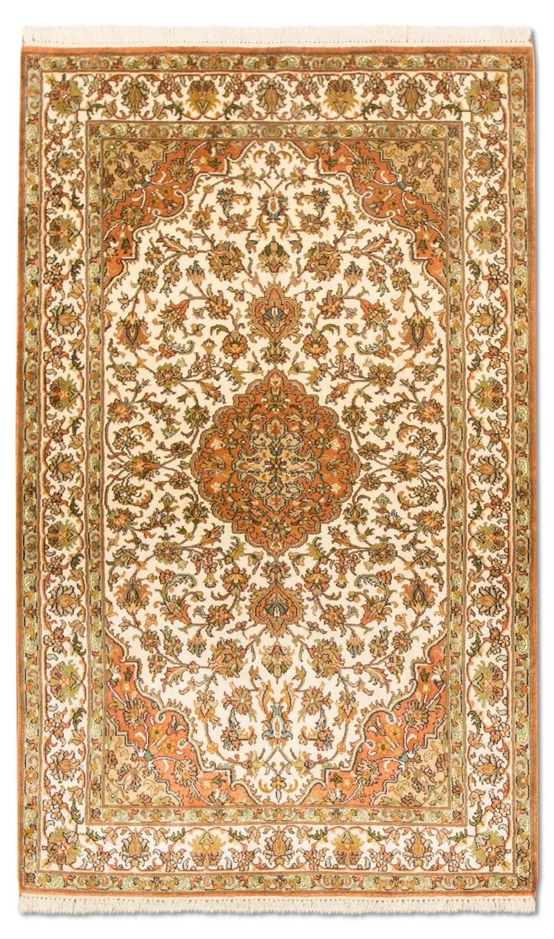 Kaschmir Seide Teppich 90x157cm - Orientteppich