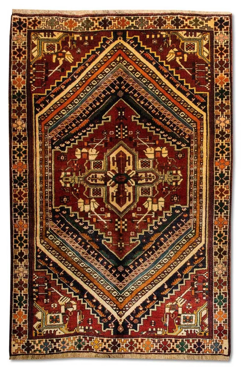 Ghashghai Teppich 125x212cm - Perserteppich