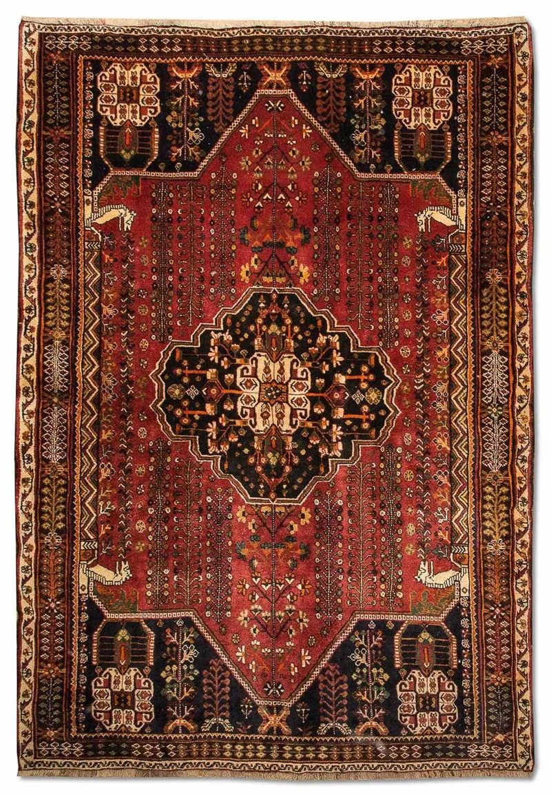 Ghashghai Teppich 161x253cm - Perserteppich