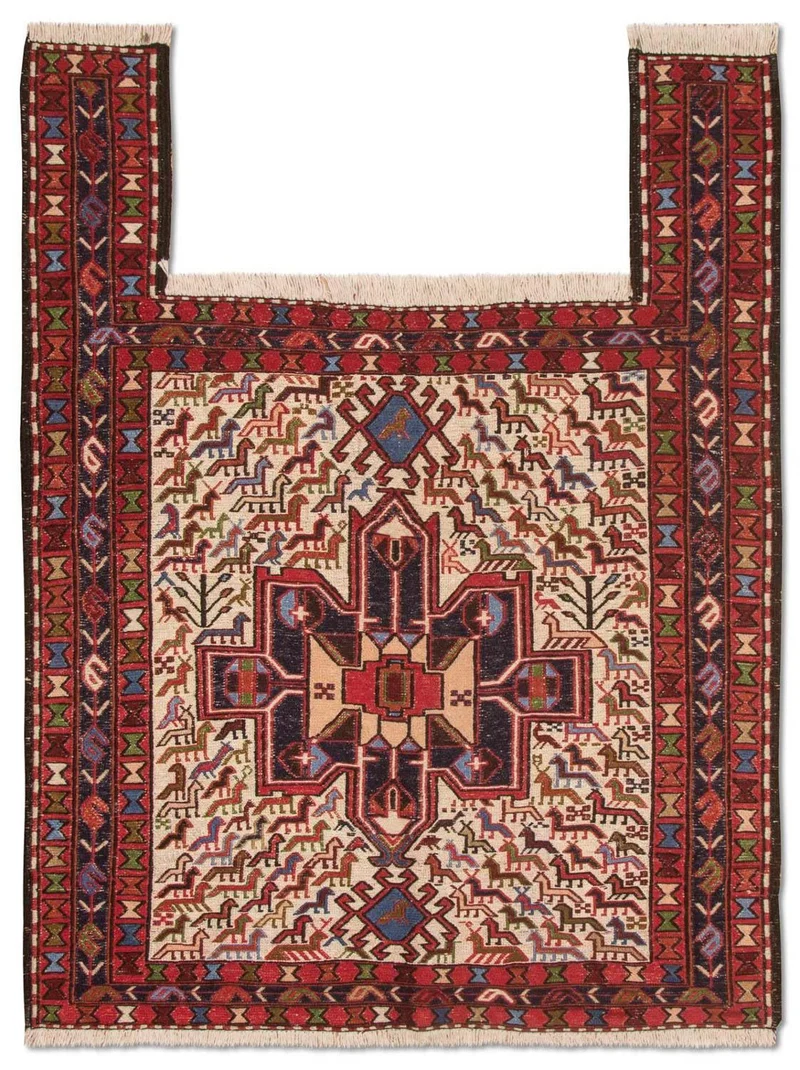 Kelim Seide Teppich 95x99cm