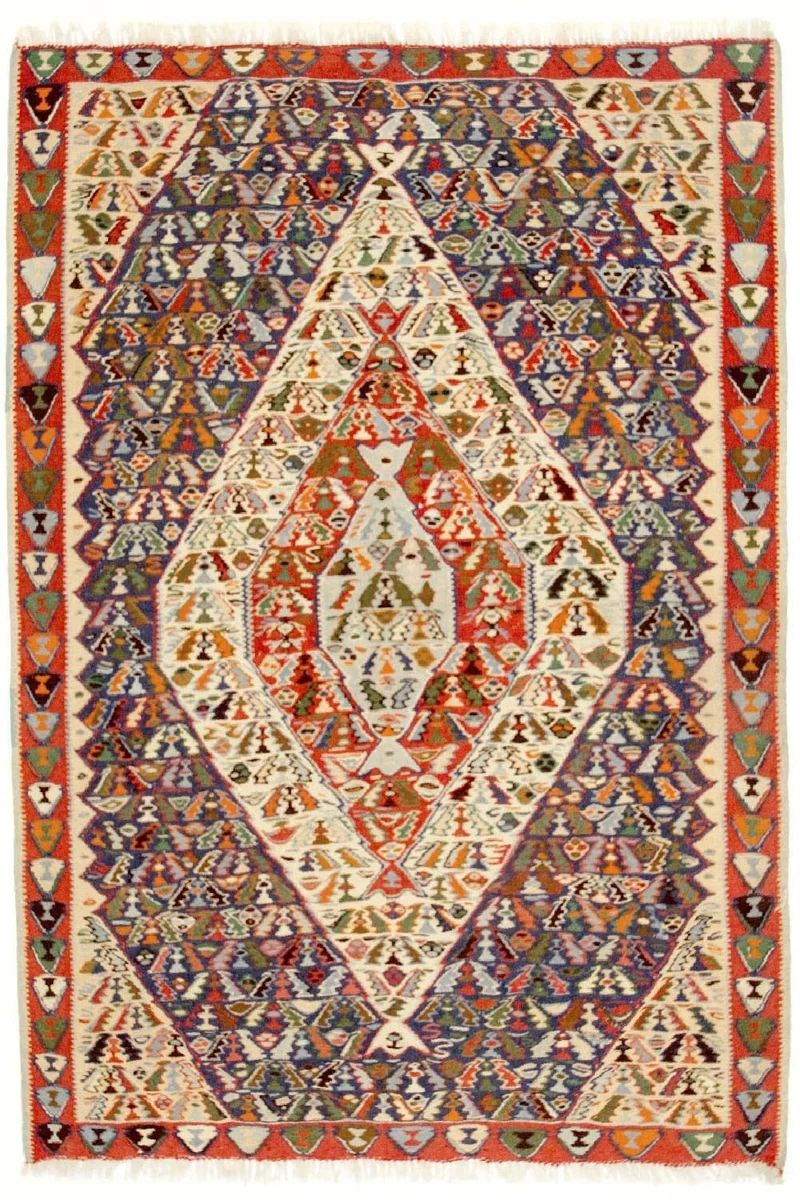 Kelim Teppich Old 119x153cm