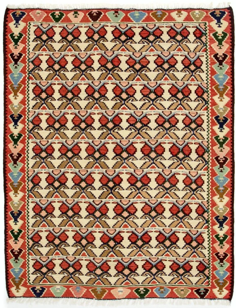 Kelim Fars Teppich 105x143cm