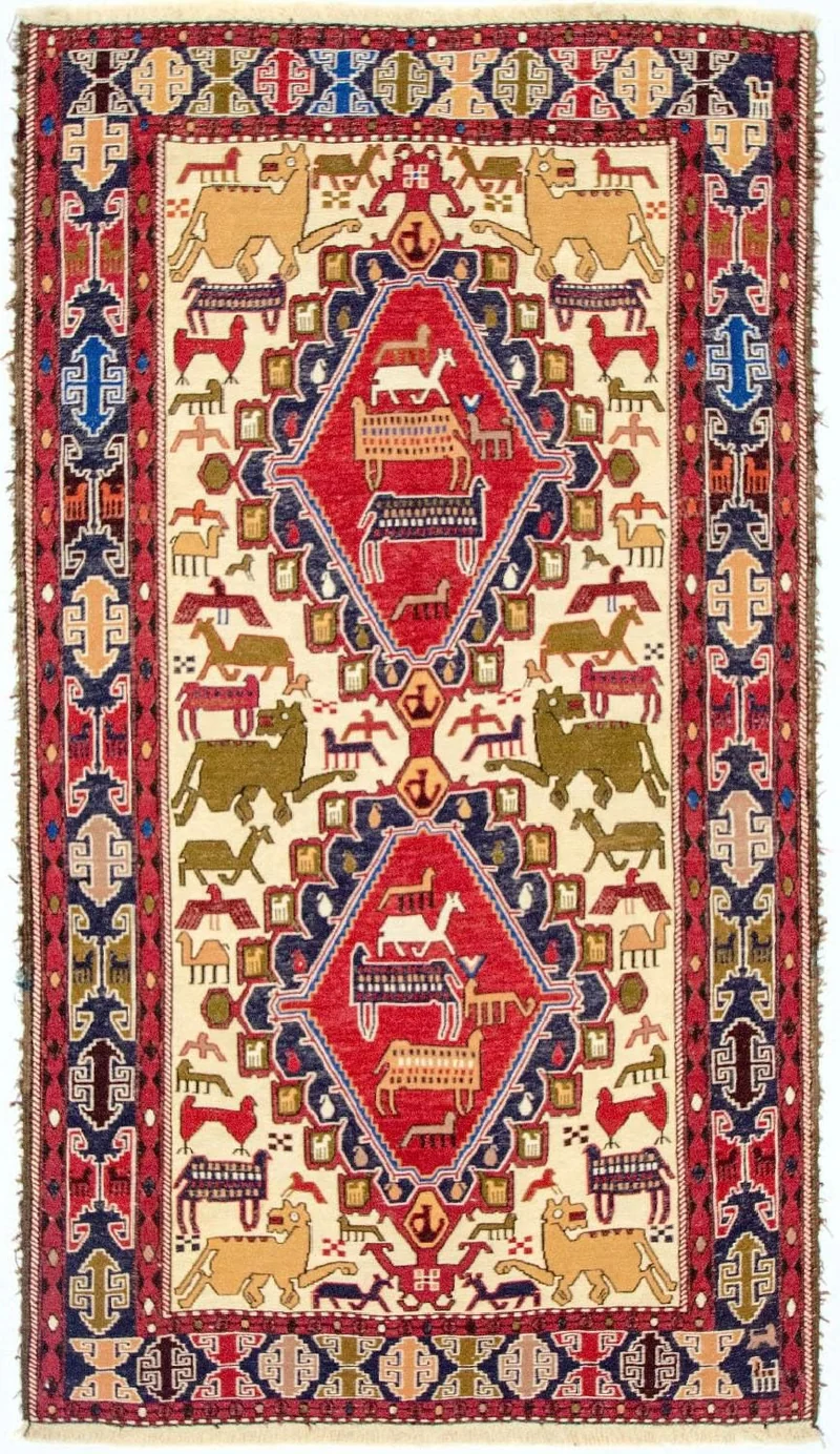 Kelim Teppich - Oriental 110 x 192 cm Teppichbrücke