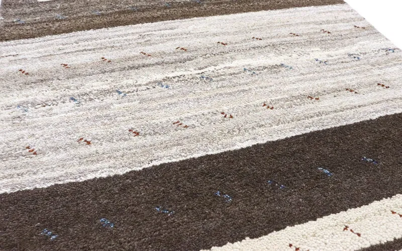 Gabbeh Teppich Indus 81x293cm - Wollteppich