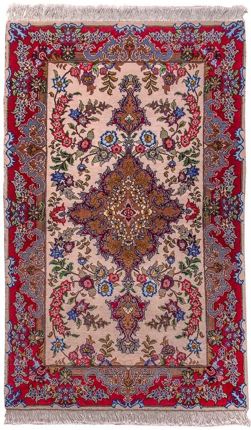 Täbriz - 50 Raj Teppich 97x160cm - Perserteppich