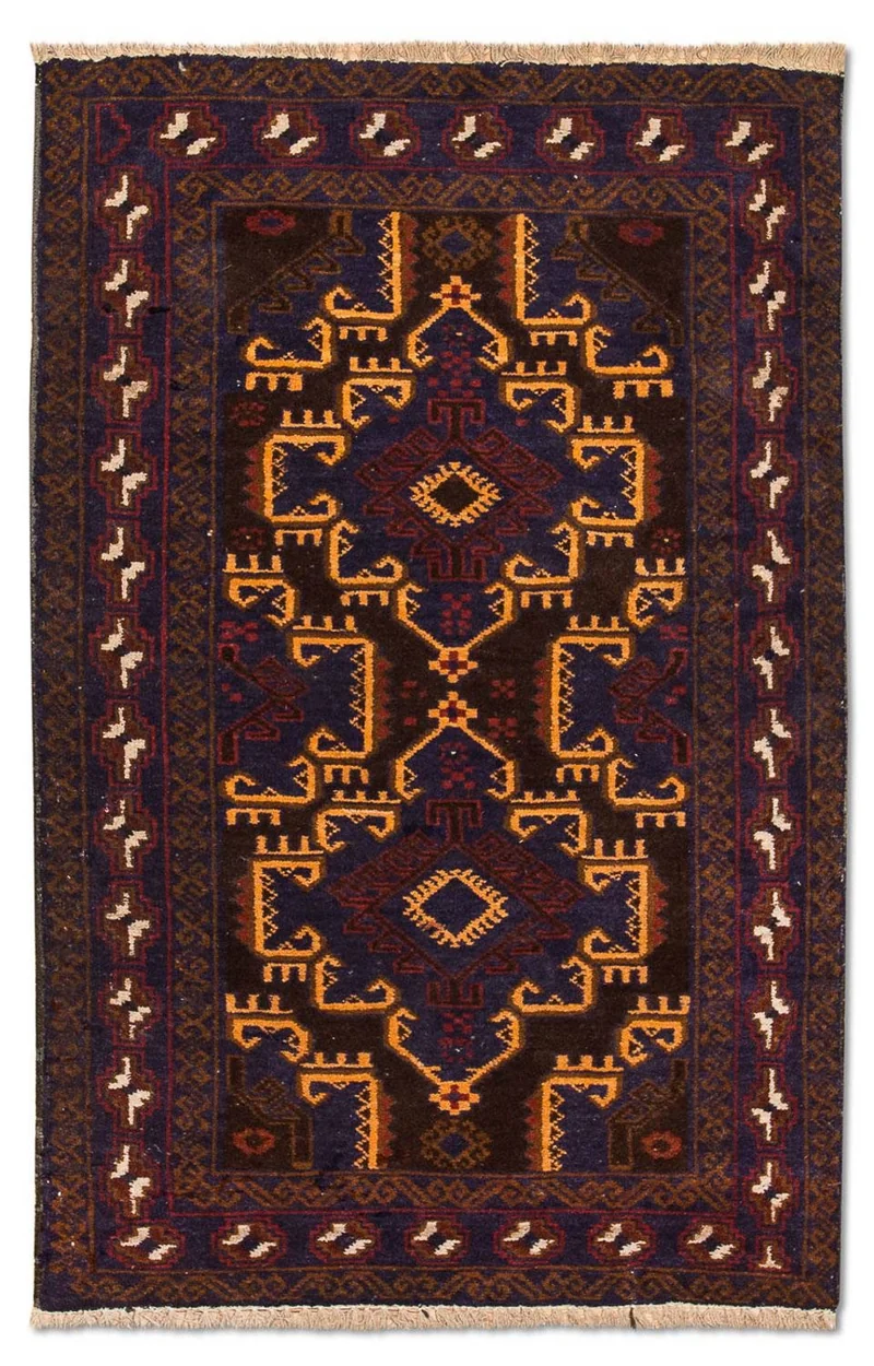 Belutsch Teppich 81x133cm - Orientteppich