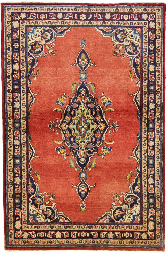 Perserteppich - Classic - 102 x 155 cm - rost