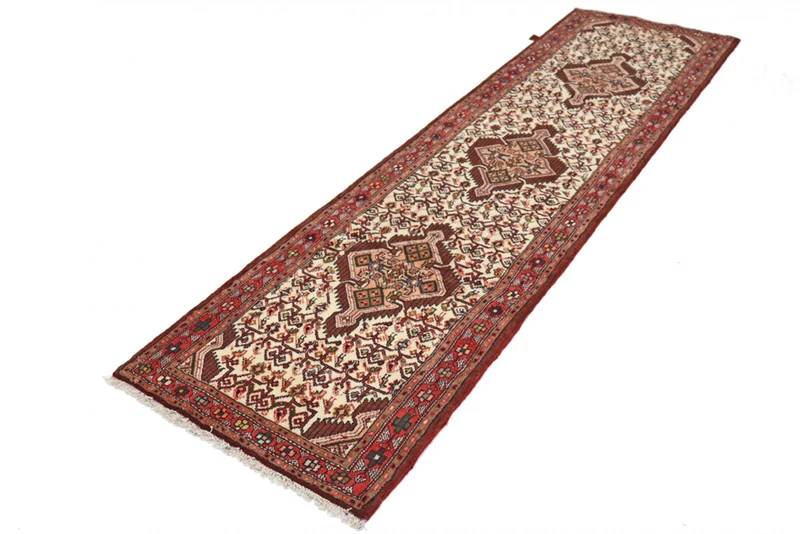 Läufer Perser - Nomadic - 80 x 295 cm - hellbeige