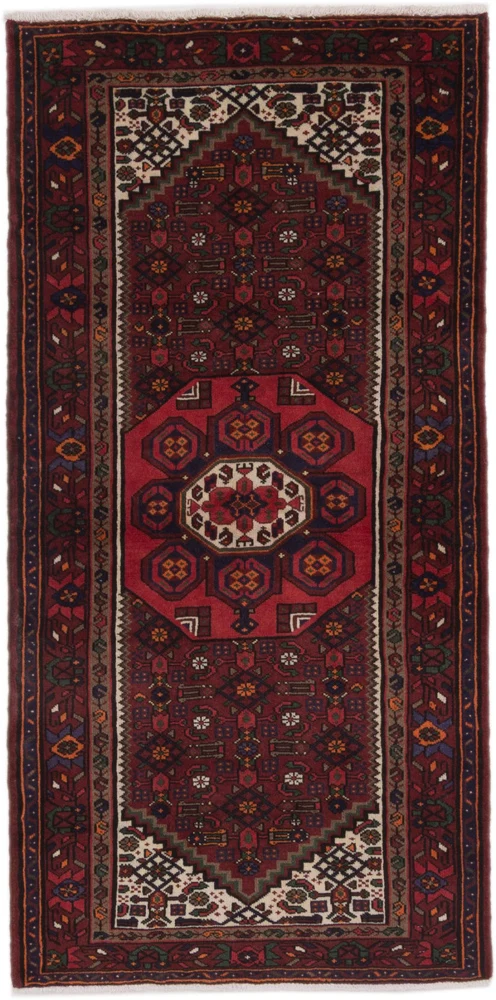 Läufer Perser - Nomadic - 100 x 205 cm - mehrfarbig