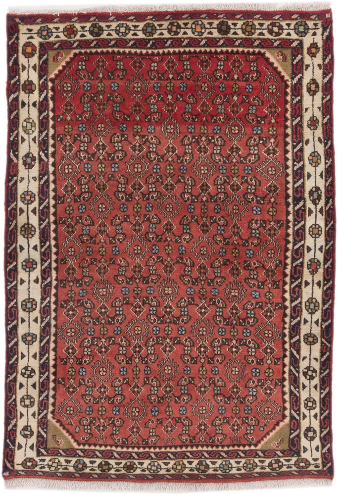 Perserteppich - Nomadic - 105 x 145 cm - rot