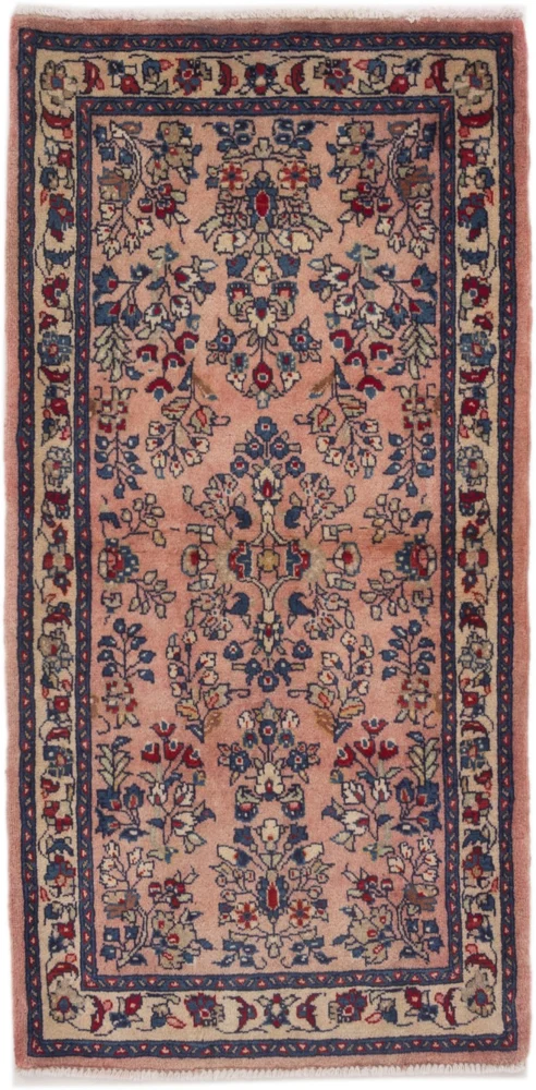 Perserteppich - Classic - 70 x 135 cm - hellrot