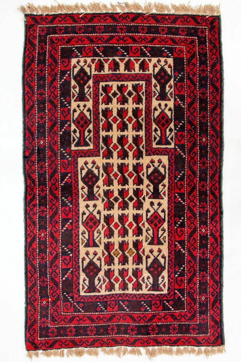 Belutsch Teppich 74x125cm - Orientteppich
