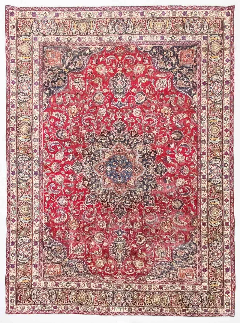 Keshan Teppich 282x377cm - Perserteppich