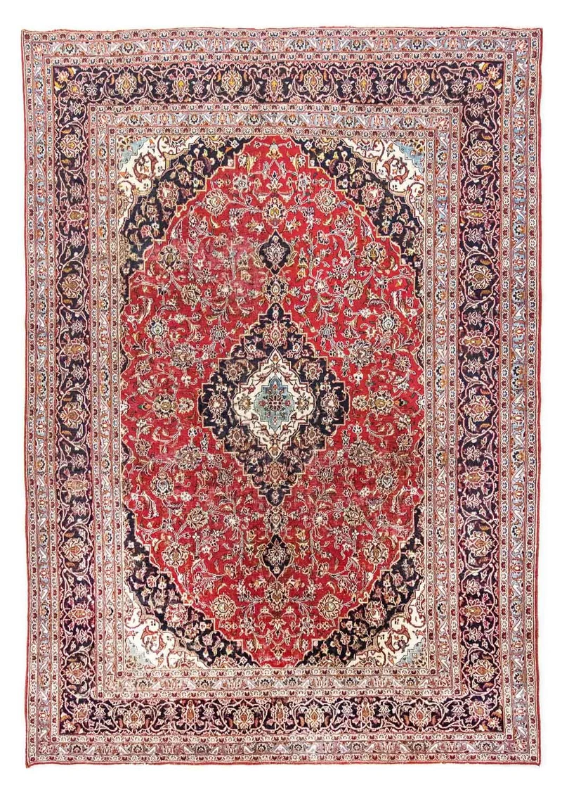 Keshan Teppich 241x337cm - Perserteppich
