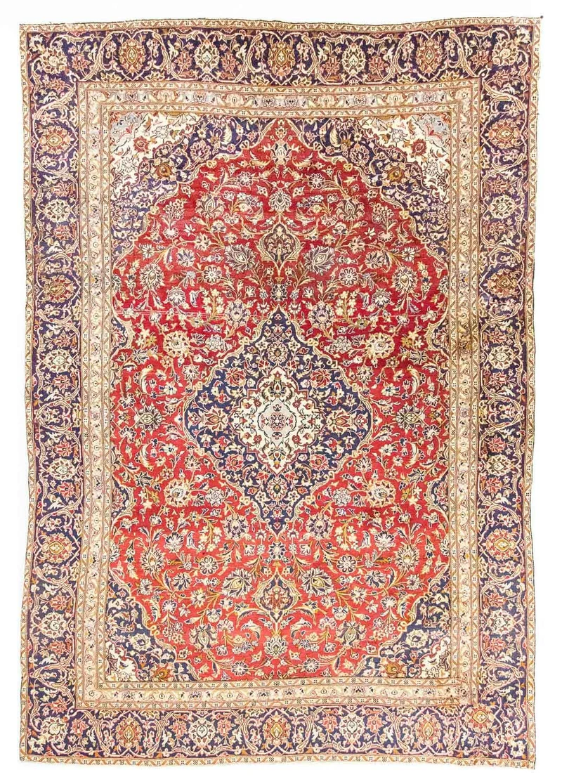 Keshan Teppich 260x385cm - Perserteppich