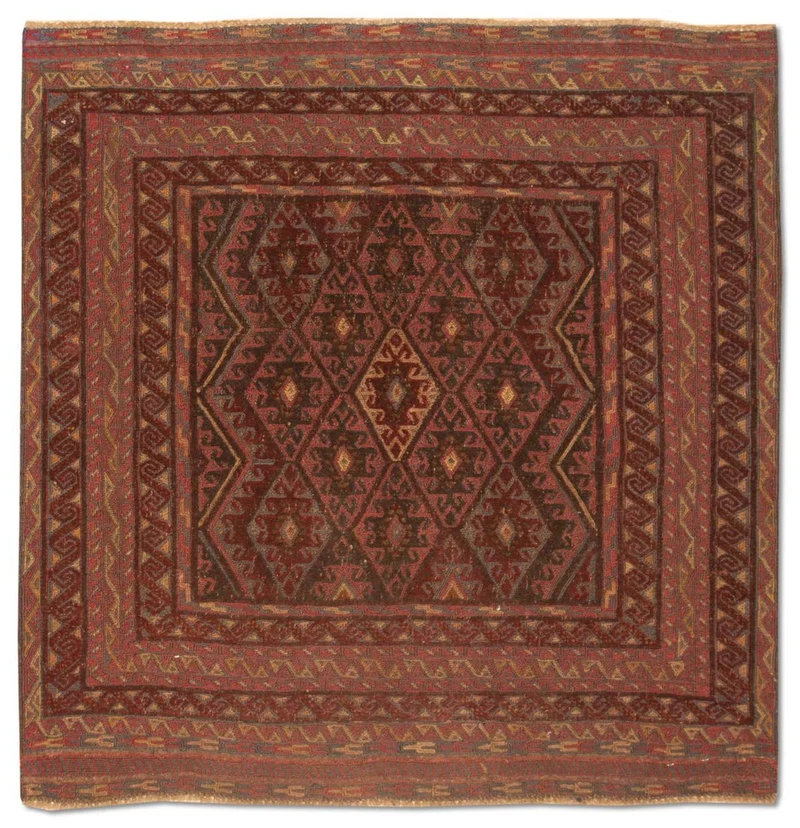 Kelim Afghan Teppich 114x123cm