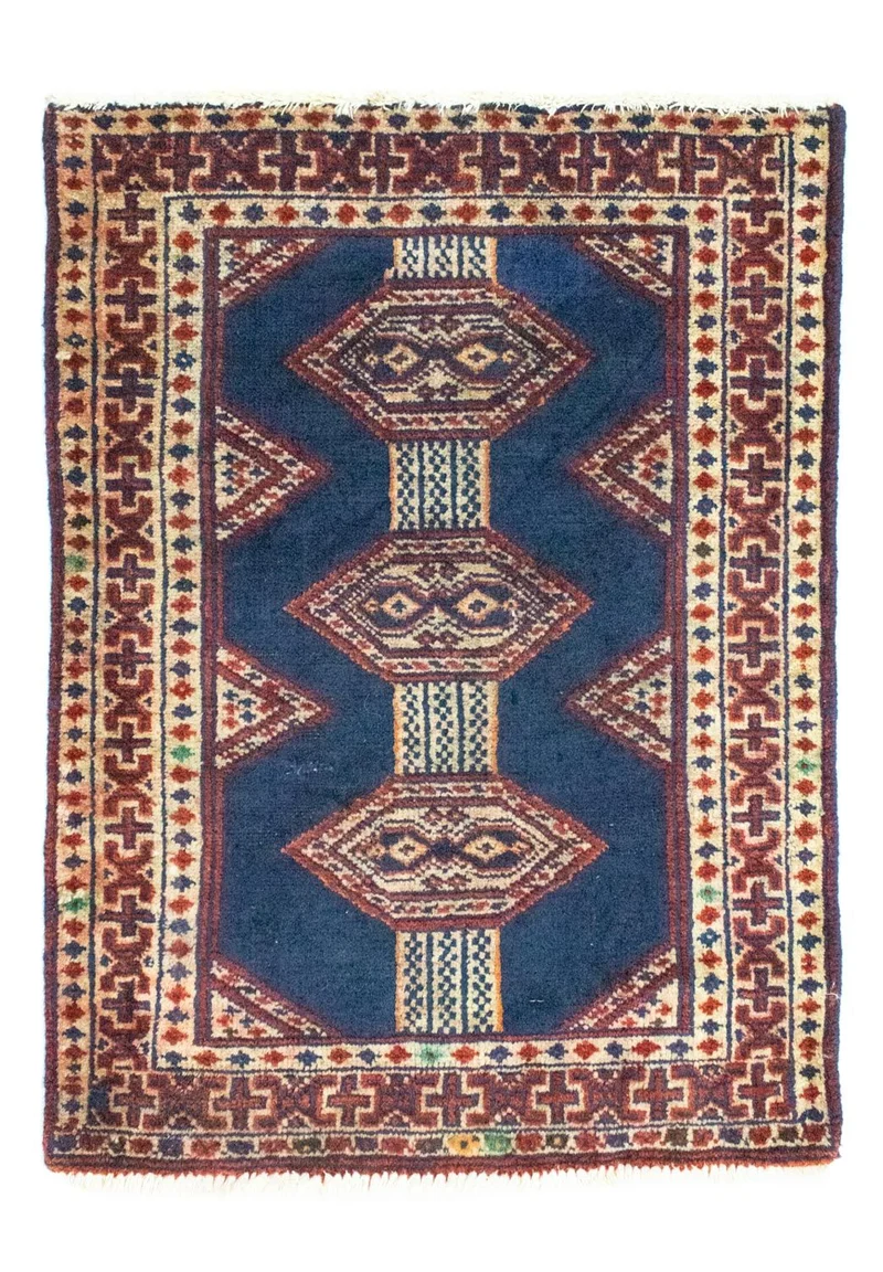 Turkaman Teppich 63x83cm - Orientteppich