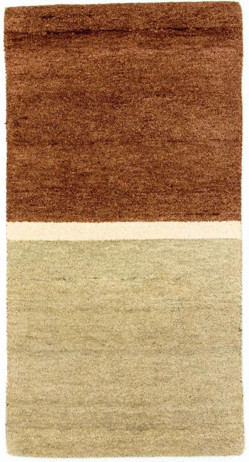 Gabbeh Teppich Indus 71x140cm - Wollteppich