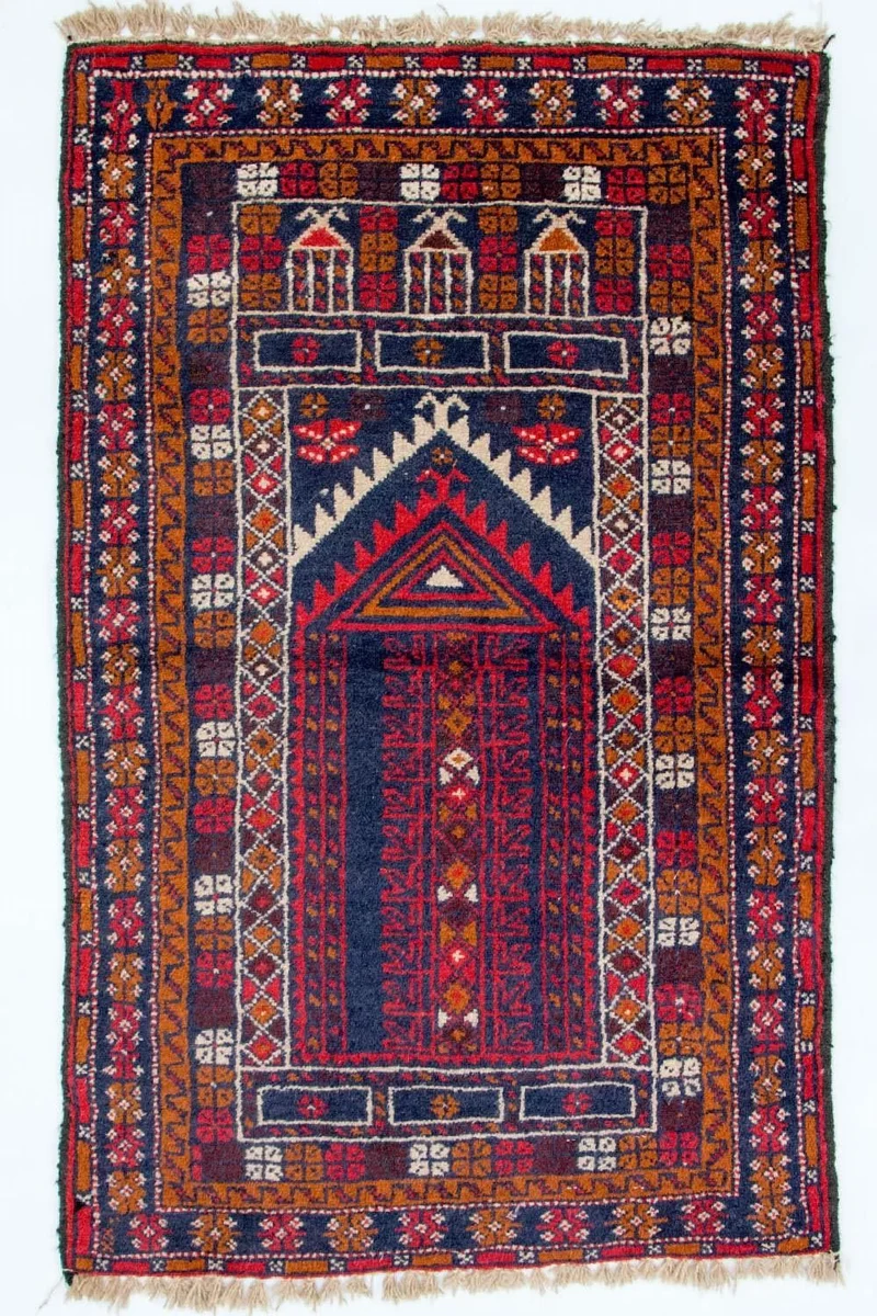 Belutsch Teppich 75x123cm - Orientteppich