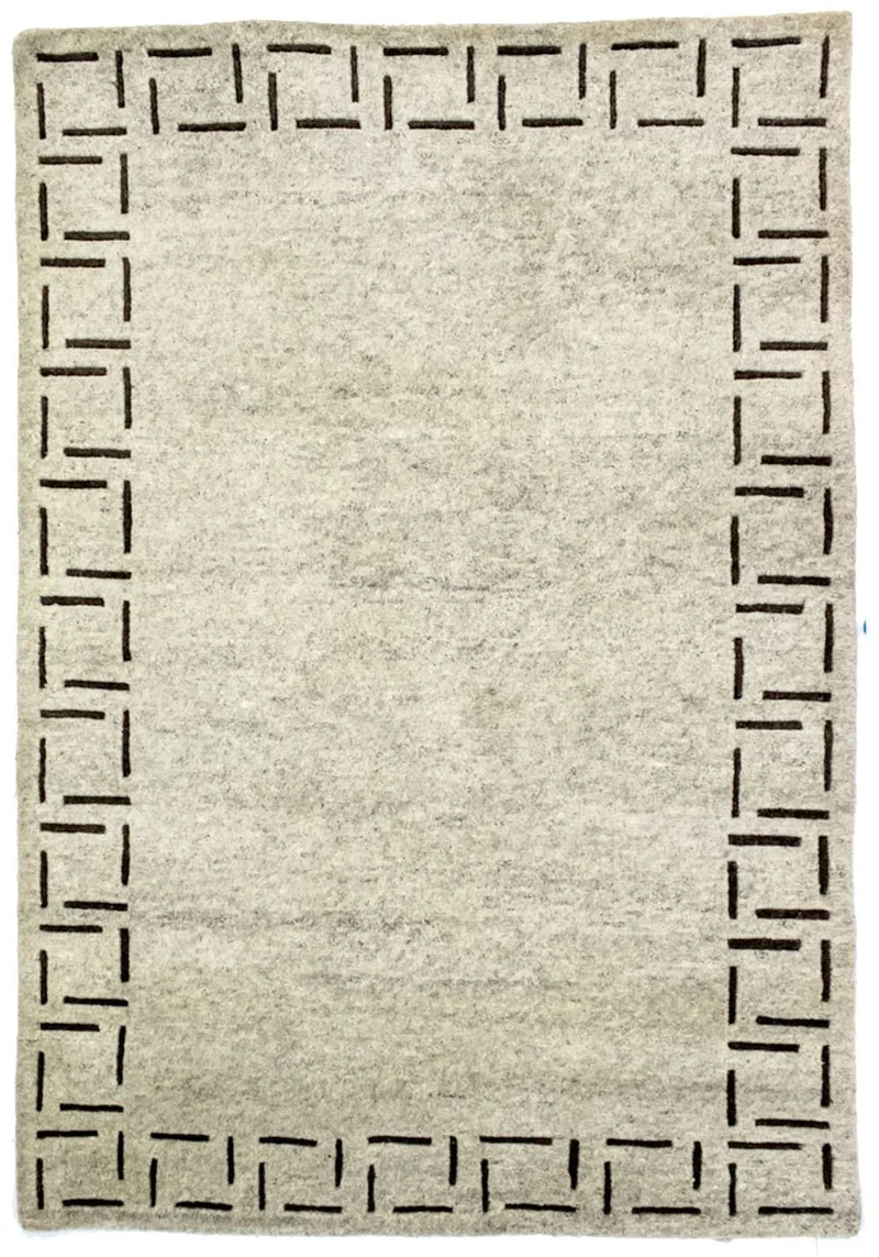 Nepal Teppich 124x183cm - Wollteppich