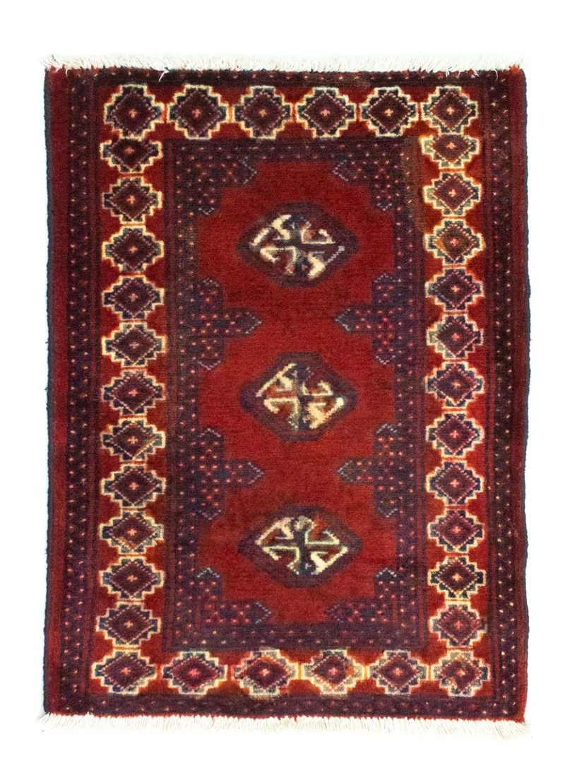 Turkaman Teppich 62x87cm - Orientteppich
