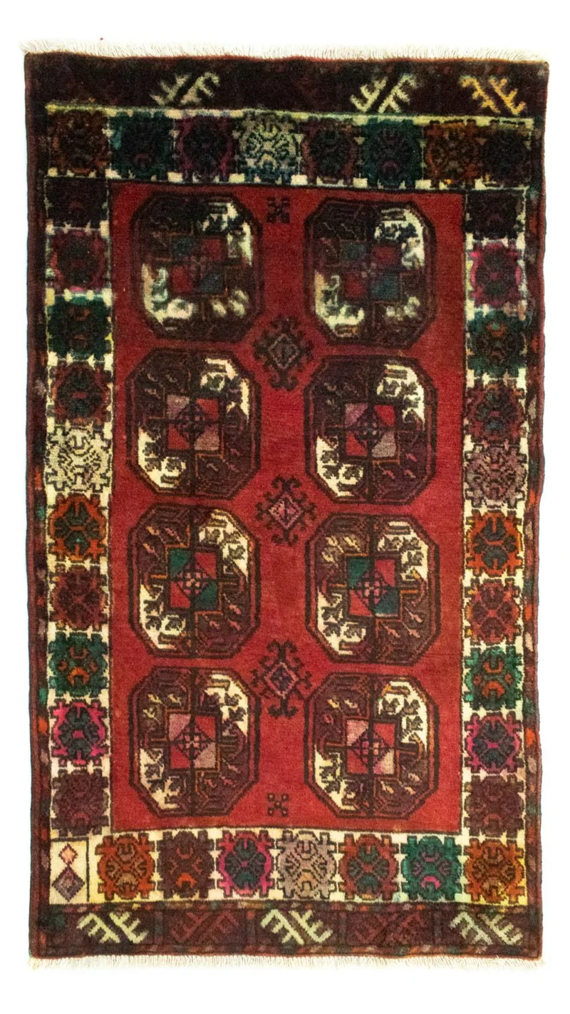 Turkaman Teppich 67x100cm - Orientteppich