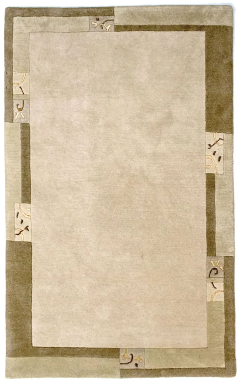 Nepal Teppich 121x191cm - Wollteppich