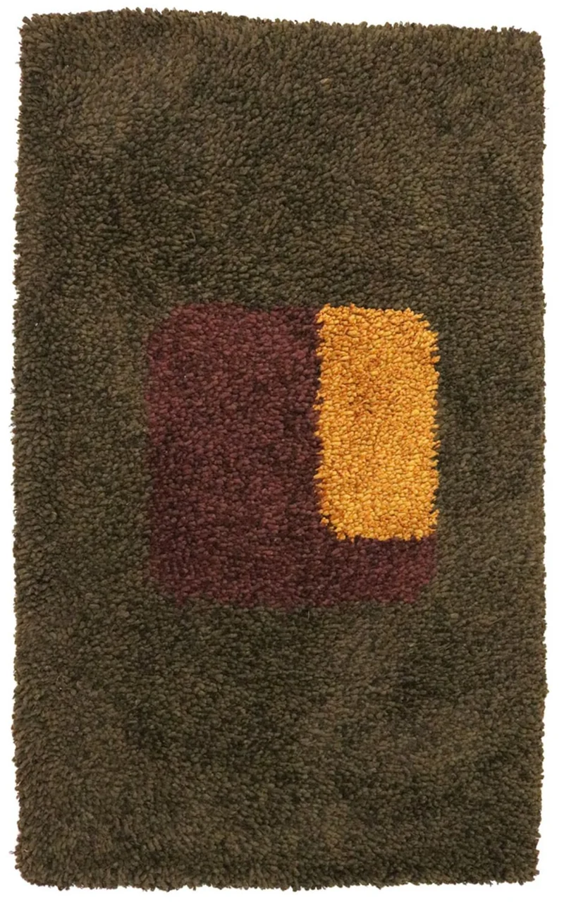 Hochflor Teppich 96x153cm