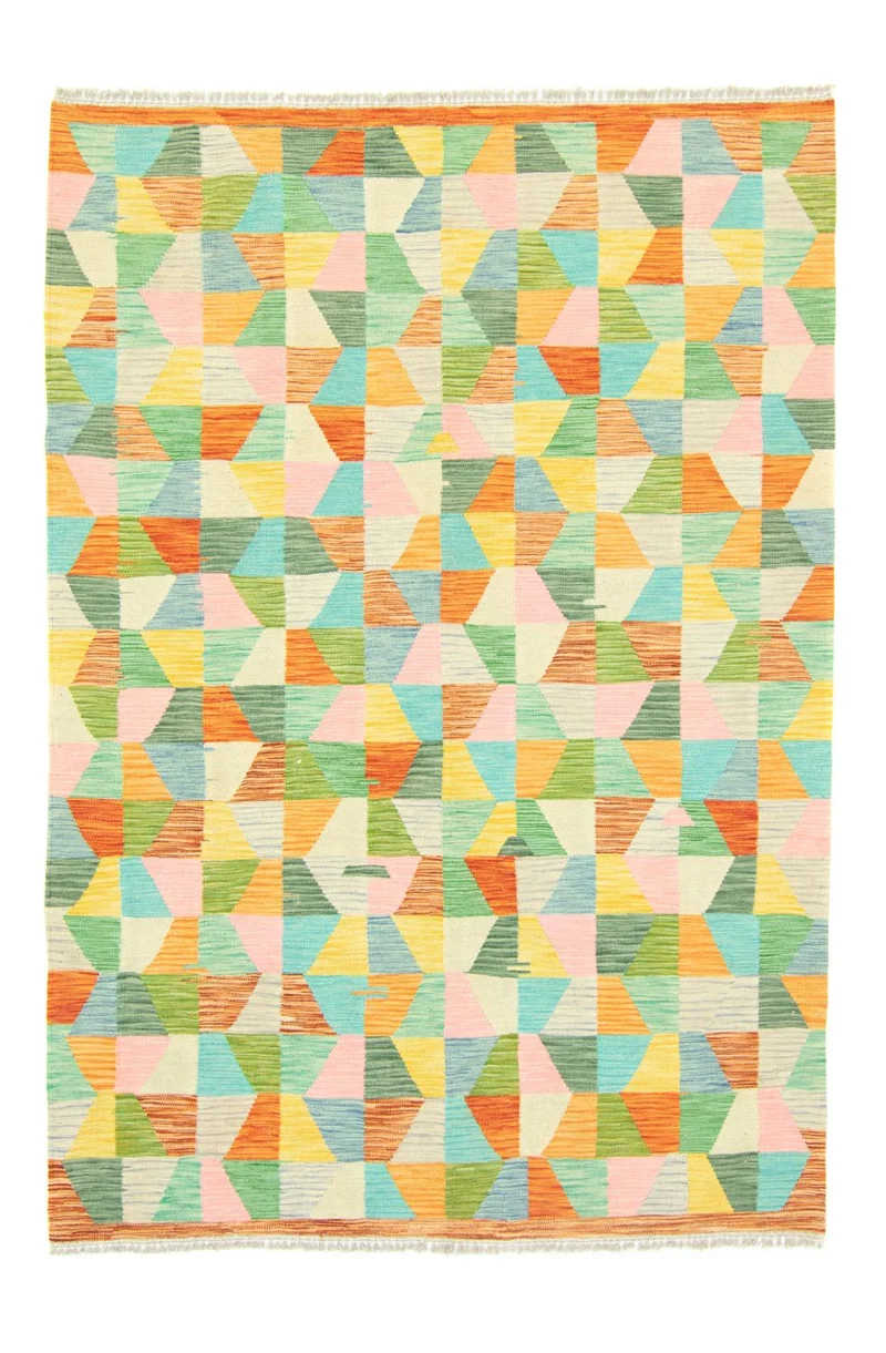 Kelim Afghan Teppich 177x250cm