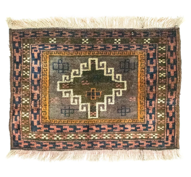 Afghan Teppich 47x64cm - Orientteppich