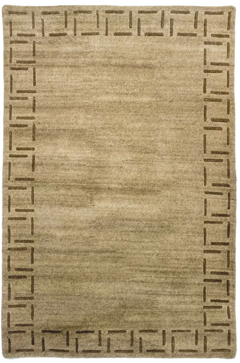 Nepal Teppich 124x187cm - Wollteppich