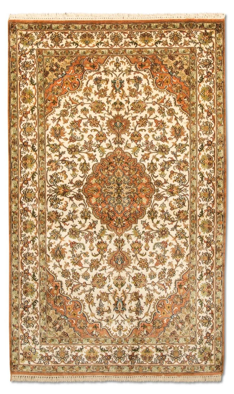 Kaschmir Seide Teppich 95x160cm - Orientteppich