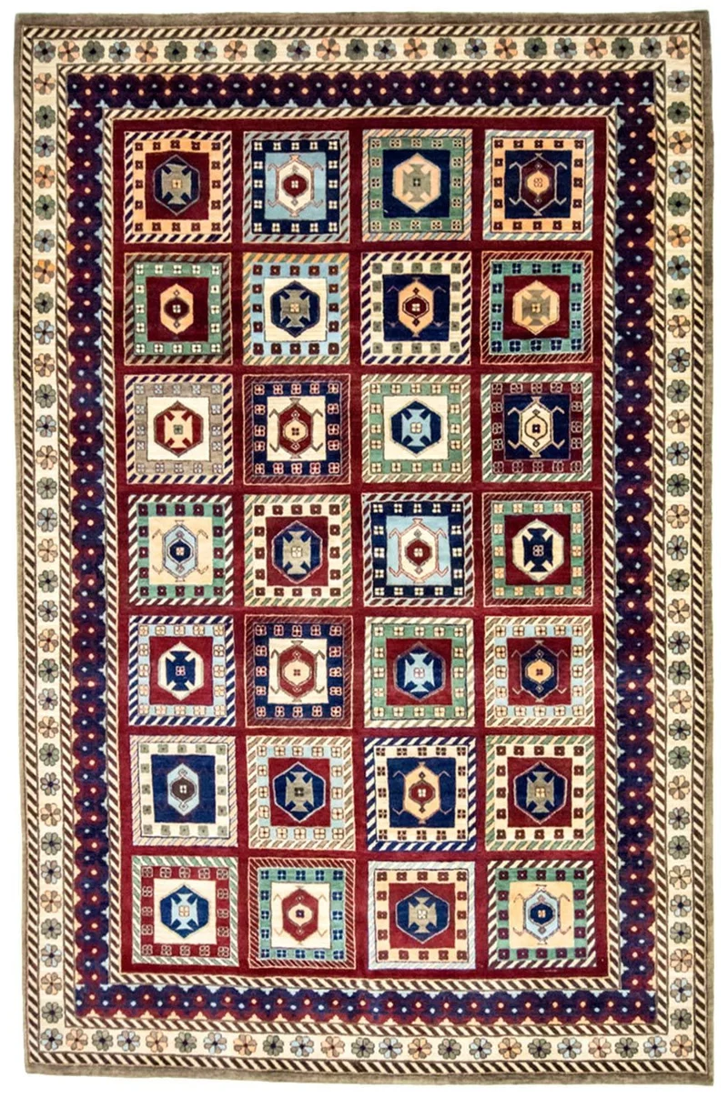 Loribaft Teppich Perser 197x303cm - Wollteppich