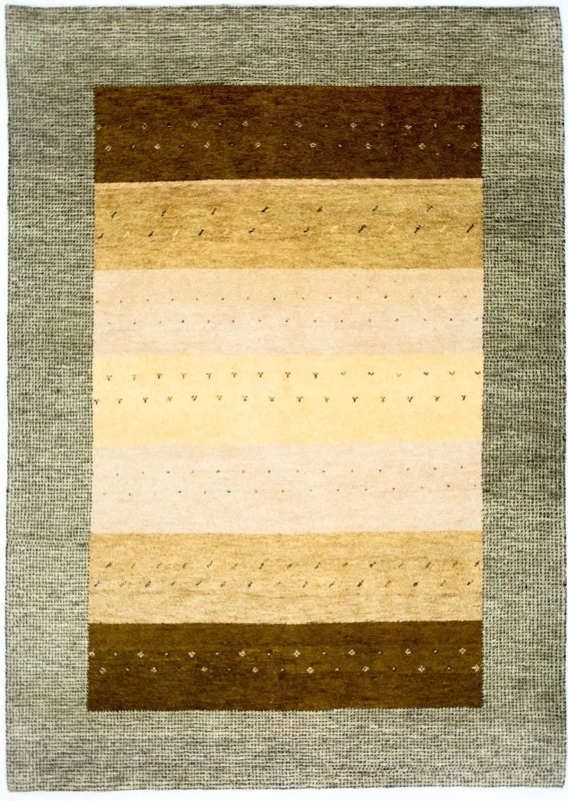 Gabbeh Teppich Indus 174x241cm - Wollteppich