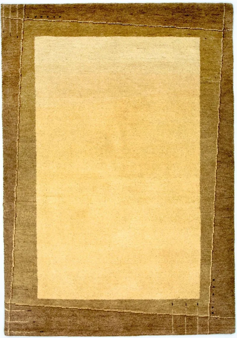 Gabbeh Teppich Indus 142x202cm - Wollteppich
