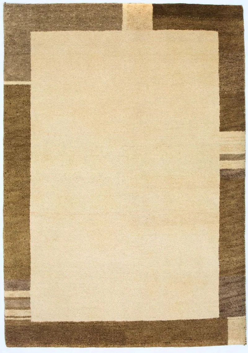 Gabbeh Teppich Indus 143x196cm - Wollteppich