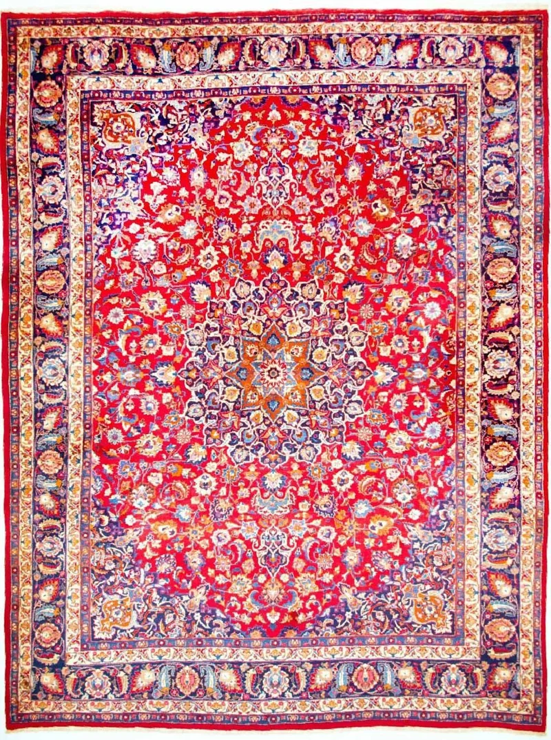 Maschad Teppich 293x396cm - Perserteppich