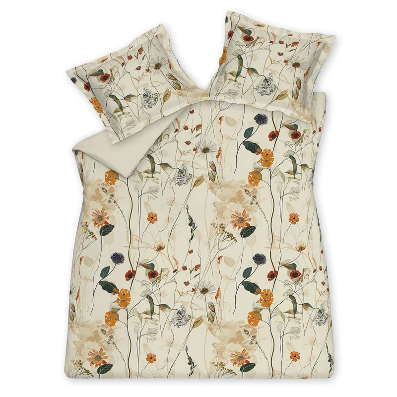 IVORY BLISS dekbedovertrek Cream Tan 240x220 cm